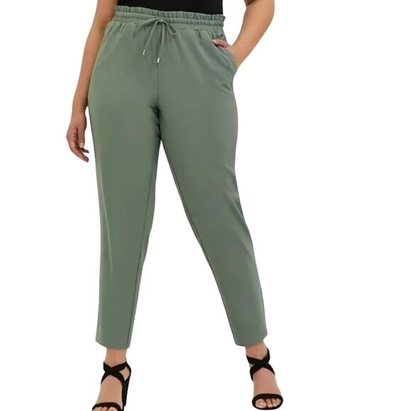 Torrid Sage Green Crepe pants size 2X - Picture 1 of 4